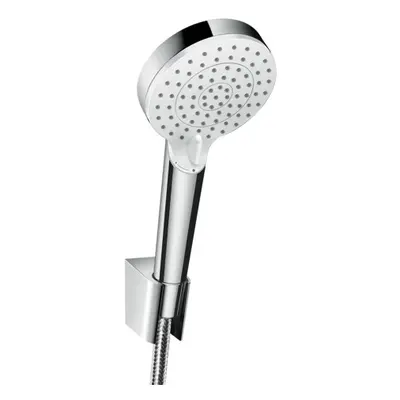 Hansgrohe Crometta - Set sprchové hlavice, 2 proudy, držáku a hadice, EcoSmart, bílá/chrom 26694