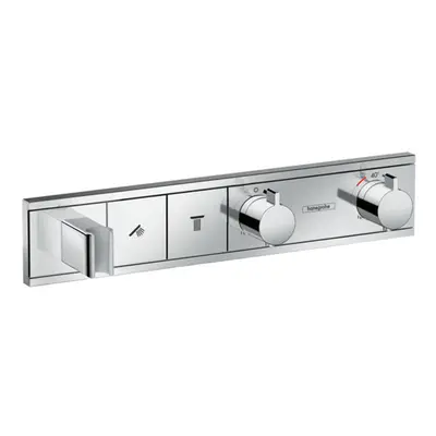 Hansgrohe RainSelect - Termostatická sprchová baterie pod omítku, pro 2 výstupy, chrom 15355000