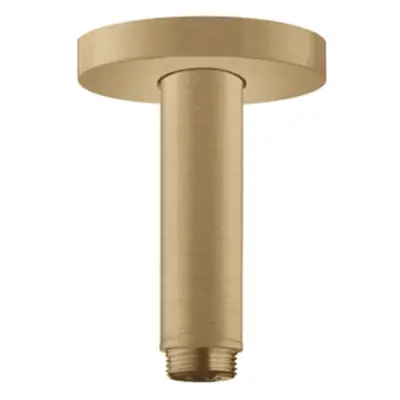 Hansgrohe Příslušenství - Přívod od stropu S 100 mm, kartáčovaný bronz 27393140