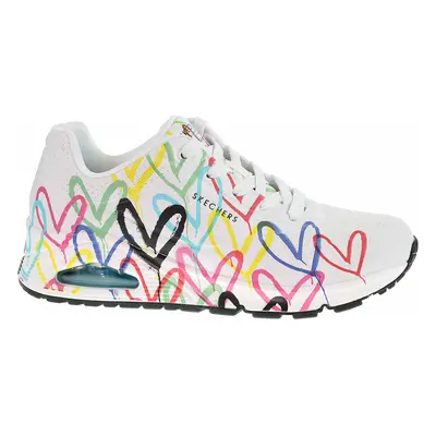 Skechers x JGoldcrown: Uno - Spread the Love white-multi