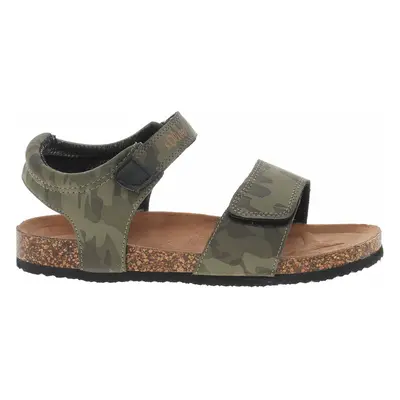 Chlapecké sandály s.Oliver 5-38400-28 khaki comb