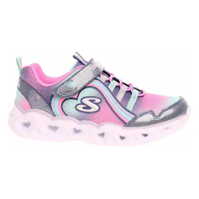 Skechers Lights - Heart Lights - Rainbow Lux navy-multi