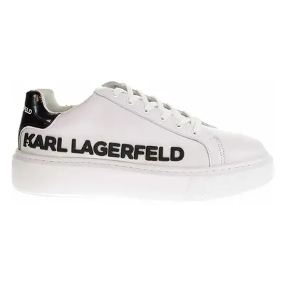 Dámská obuv Karl Lagerfeld KL62210 white lthr w-black