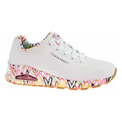 Skechers Uno - Loving Love white