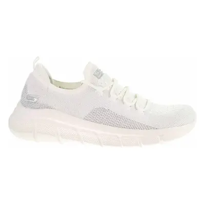 Skechers Bobs B Flex - Fall Sparks white-silver