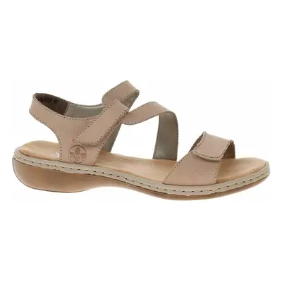 Dámské sandály Rieker 659C7-60 beige