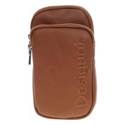 Desigual dámská crossbody na mobil 24WAYP26 brown