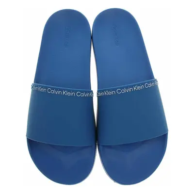 Pánské plážové pantofle Calvin Klein HM0HM00981 C41 Delta Blue