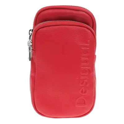 Desigual dámská crossbody na mobil 24WAYP27 red