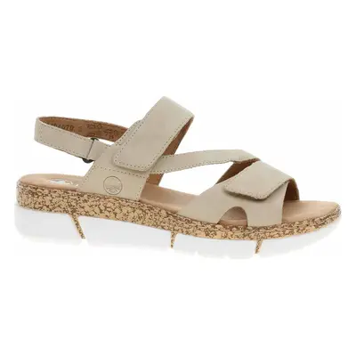 Dámské sandály Rieker V2366-60 beige