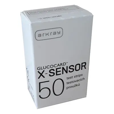 Testovací proužky GLUCOCARD X-SENSOR 50ks