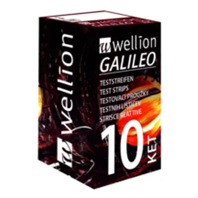 Testovací proužky Wellion Galileo KET 10 ks