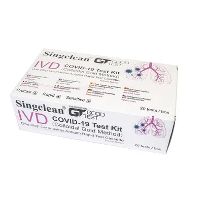 Singclean® COVID-19 testovací sada (metoda koloidního zlata), SÚKL ev.č. 01028558 - vzorek z nos