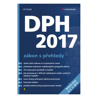 E-kniha: DPH 2017 - zákon s přehledy od Dušek Jiří