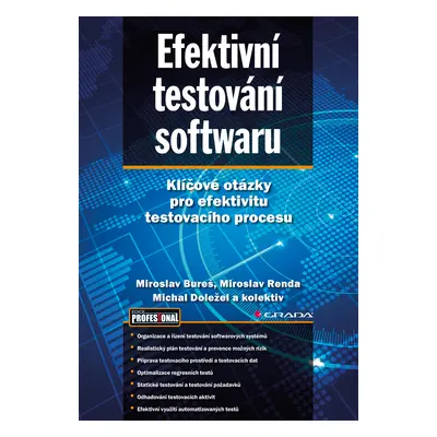 E-kniha: Efektivní testování softwaru od Bureš Miroslav