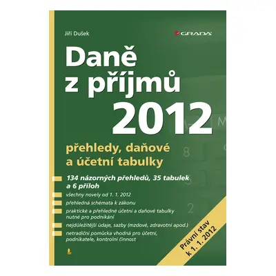 E-kniha: Daně z příjmů 2012 od Dušek Jiří