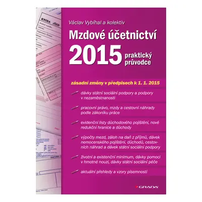 E-kniha: Mzdové účetnictví 2015 od Vybíhal Václav