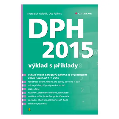 E-kniha: DPH 2015 od Galočík Svatopluk