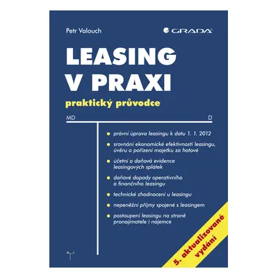 E-kniha: Leasing v praxi, 5. aktualizované vydání od Valouch Petr