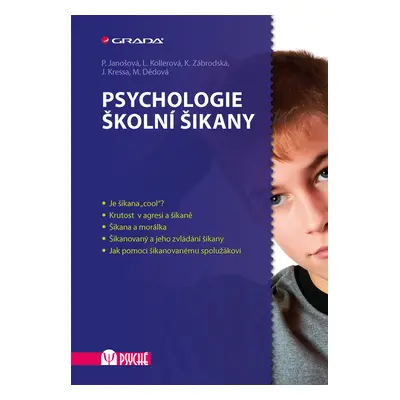 E-kniha: Psychologie školní šikany od Janošová Pavlína