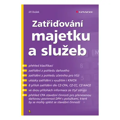 E-kniha: Zatřiďování majetku a služeb od Dušek Jiří