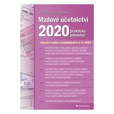 E-kniha: Mzdové účetnictví 2020 od Vybíhal Václav