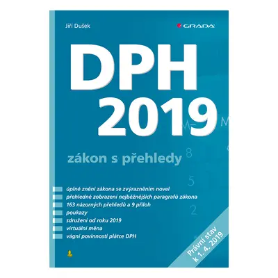 E-kniha: DPH 2019 - zákon s přehledy od Dušek Jiří