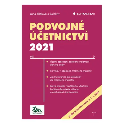 E-kniha: Podvojné účetnictví 2021 od Skálová Jana