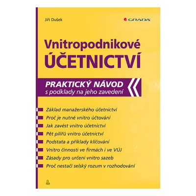 E-kniha: Vnitropodnikové účetnictví od Dušek Jiří