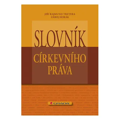 E-kniha: Slovník církevního práva od Tretera Jiří Rajmund