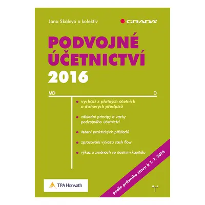 E-kniha: Podvojné účetnictví 2016 od Skálová Jana