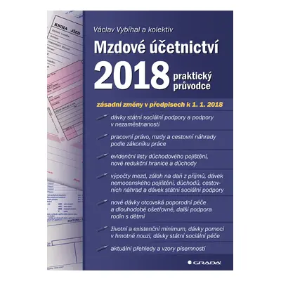 E-kniha: Mzdové účetnictví 2018 od Vybíhal Václav