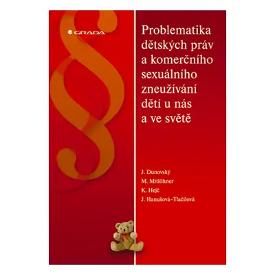 E-kniha: Problematika dětských práv a komerčního sexuálního zneužívání dětí u nás a ve světě od 