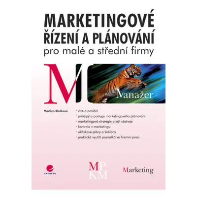 E-kniha: Marketingové řízení a plánování pro malé a střední firmy od Blažková Martina