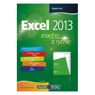 E-kniha: Excel 2013 od Král Mojmír