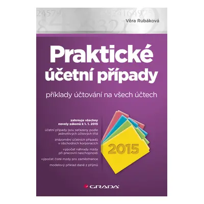 E-kniha: Praktické účetní případy 2015 od Rubáková Věra