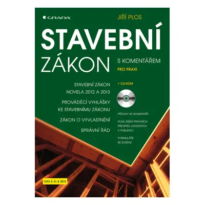 Kniha: Stavební zákon s komentářem od Plos Jiří