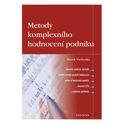 E-kniha: Metody komplexního hodnocení podniku od Vochozka Marek