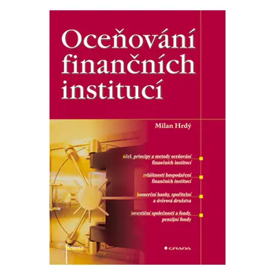 E-kniha: Oceňování finančních institucí od Hrdý Milan