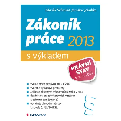 E-kniha: Zákoník práce 2013 - s výkladem od Schmied Zdeněk