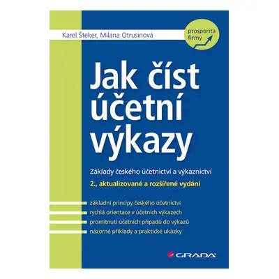 Kniha: Jak číst účetní výkazy od Šteker Karel