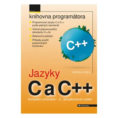 E-kniha: Jazyky C a C++ od Virius Miroslav