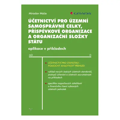 E-kniha: Účetnictví pro územní samosprávné celky, příspěvkové organizace a organizační složky st