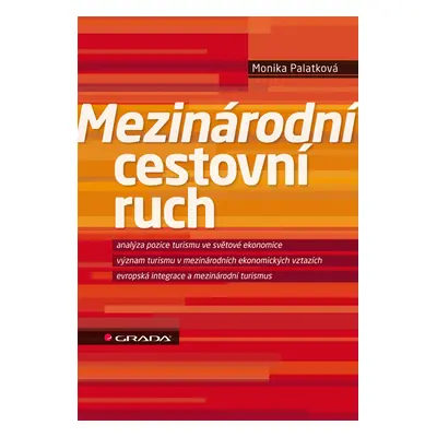 E-kniha: Mezinárodní cestovní ruch od Palatková Monika