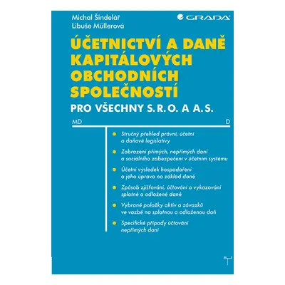 E-kniha: Účetnictví a daně kapitálových obchodních společností od Müllerová Libuše