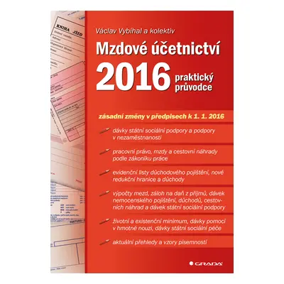 E-kniha: Mzdové účetnictví 2016 od Vybíhal Václav