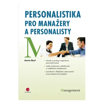 E-kniha: Personalistika pro manažery a personalisty od Šikýř Martin