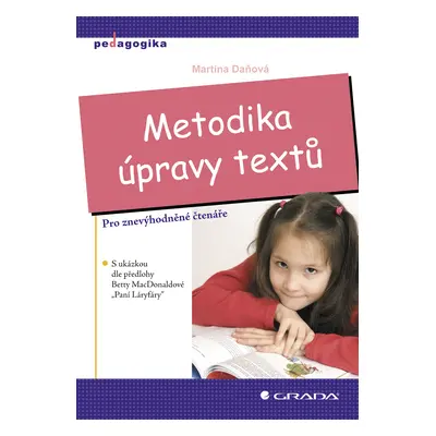 E-kniha: Metodika úpravy textů od Daňová Martina