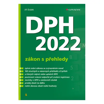 E-kniha: DPH 2022 - zákon s přehledy od Dušek Jiří