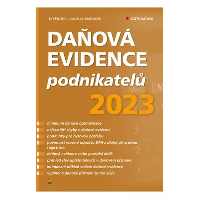 E-kniha: Daňová evidence podnikatelů 2023 od Dušek Jiří